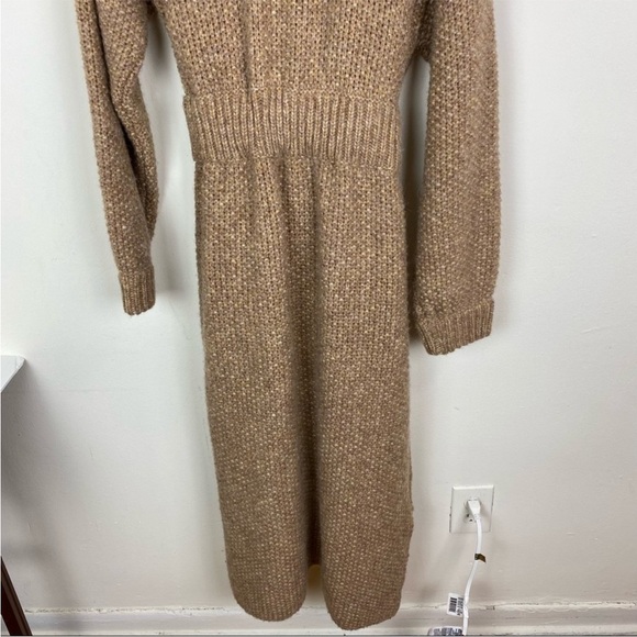 NEW Lunya Chunky Knit Wool Alpaca Blend Belted Robe L/XL Quiet Luxury Minimalist - Picture 8 of 16